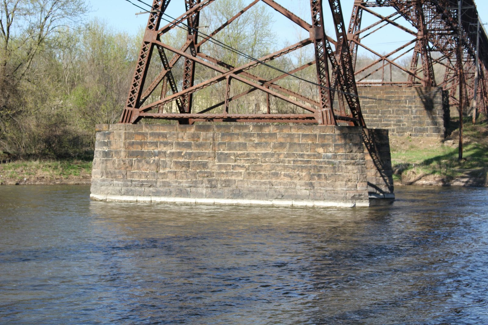 Footing of truss tower #4 (tower #13)